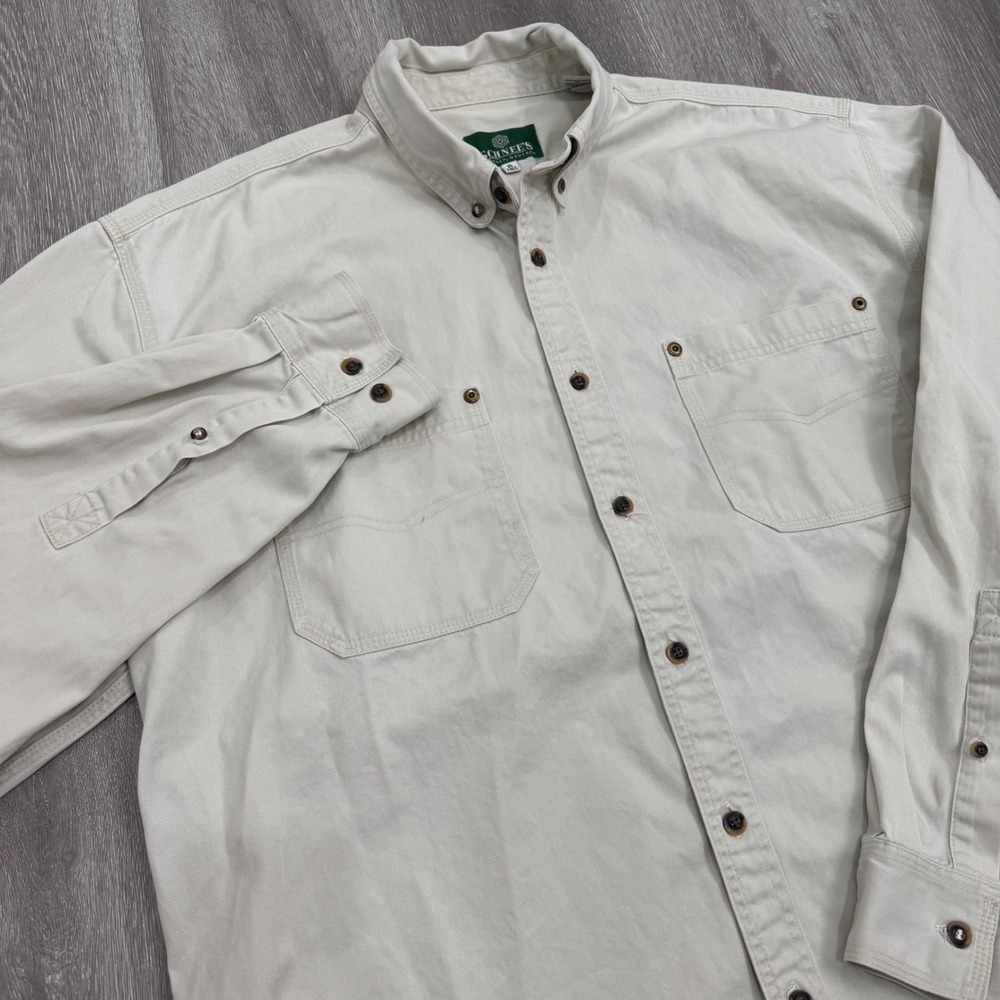 Schnees Bozeman Men XL Tall Field Shirt Rugged Hunting Rifleman Outdoor Workwear